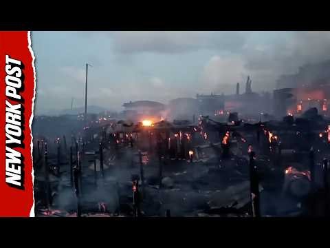 Apocalyptic Scenes in Indonesia After Wildfire Rips Through Towns