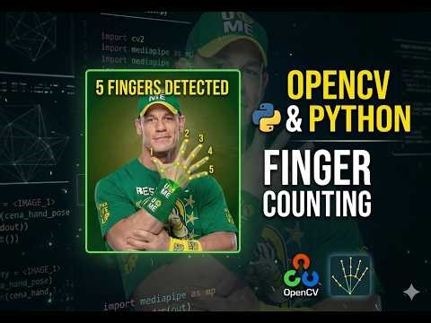 Finger Counting in 80 Lines of Python! (MediaPipe & OpenCV Tutorial)