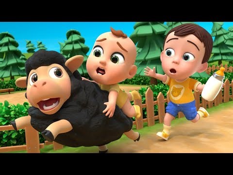 Baa Baa Black Sheep 🐑 | Kids Nursery Rhymes & Baby Songs