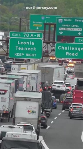 I-95 crash involving RV closes lanes. See video from the scene