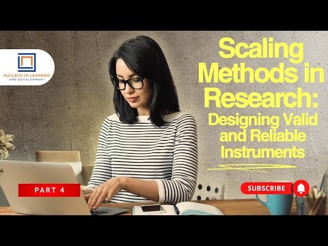 Scaling Methods in Research|S4|Non-Comparative Scales|NLD