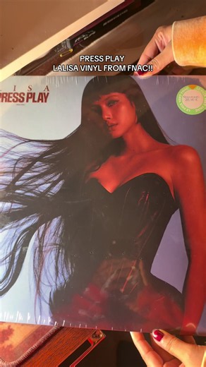 Press play Vinyl of Lalisa From @Fnac @LISA #pressplay #lisa #lalisa #kpop #fyp