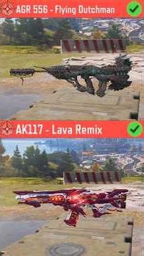 FREE MAXED MYTHIC AGR vs FREE MYTHIC AK117 🤯 COD MOBILE