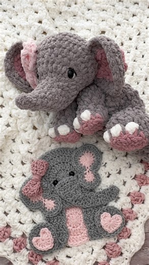 Jen Mitchell // Nella’s Cottage on Instagram: "I think this set just landed itself at the top of my favorite list 🥹 Custom baby blanket/snuggler sets available !! Just send us a message, or check out our Etsy shop- link in bio! Snuggler pattern: @bkaycrochet Blanket/applique patterns: @nellascottage"