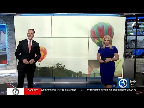 WFSB: Channel 3 Eyewitness News at 5:00 [8-22-2025]