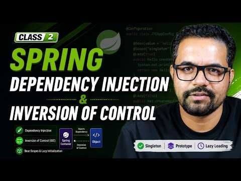 Spring IOC AND DEPENDENCY Injection| Scope in Spring | 2
