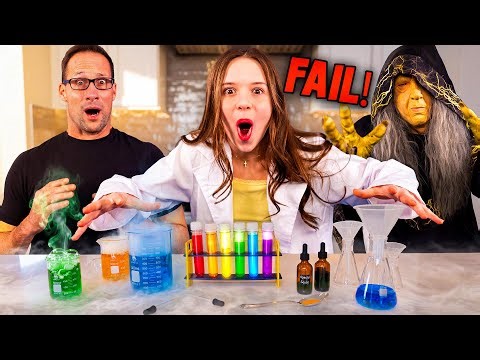 Science FAIL! My Science Experiment Came To Life And Tried To Eat Me