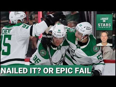 HITS AND MISSES: My Dallas Stars 2025-26 Season Forecasts REVIEWED!