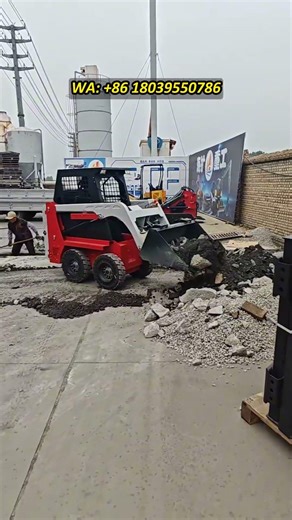 Small skid steer loaders | Compact power equipment suitable for construction and agriculture