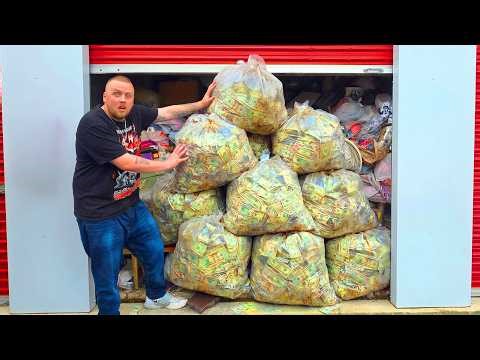 I Found BAGS OF MONEY In America's Most Expensive Storage Unit (Paid $18,500)