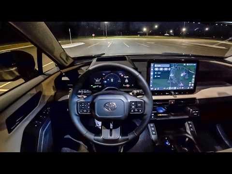 2026 Toyota RAV4 Hybrid Limited - POV Night Drive (Binaural Audio)