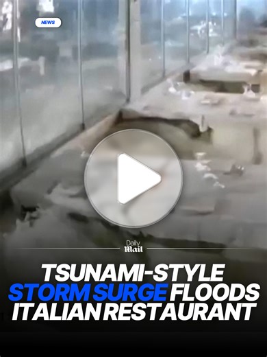 Tsunami-Style Storm Surge Hits Sicily, Italy