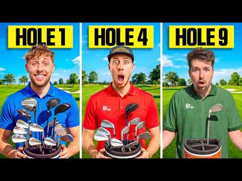 BIG WEDGE USE A CLUB, LOSE A CLUB GOLF CHALLENGE!
