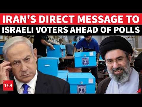 Iran's Shock Message To Israeli Voters On Netanyahu Ahead Of Crucial Poll | 'Whether You Kick...'