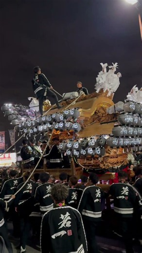 【大阪・富田林の夜を彩る】若一のだんじり、魂のパフォーマンス｜美具久留御魂神社連合会