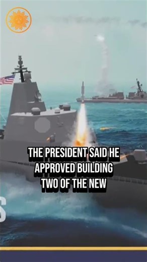 Trump announces plans to build new Navy fleet #shorts