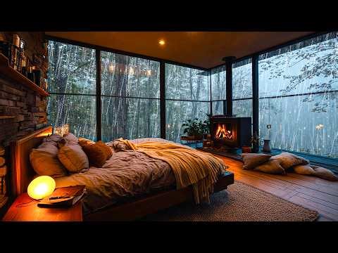 Rain Sounds for Sleeping No Ads — Overcome Insomnia & Deep Sleep Fast with Gentle Rain on Window