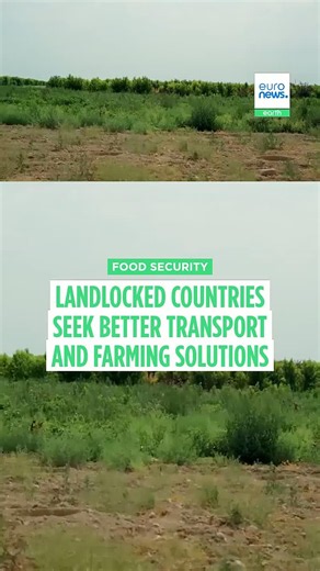 Water scarcity and costly imports threaten food security in landlocked countries