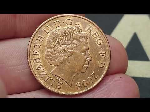 UK 2008 TWO PENCE COIN VALUE + REVIEW ELIZABETH II