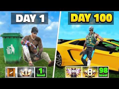 I Played Free Fire for 100 Days in BRAZIL