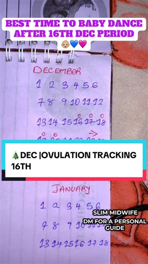 Ovulation Tracking and Fertility Tips for December 2025