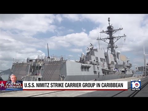 U.S. moves carrier to Caribbean, Russia pledges Cuba support
