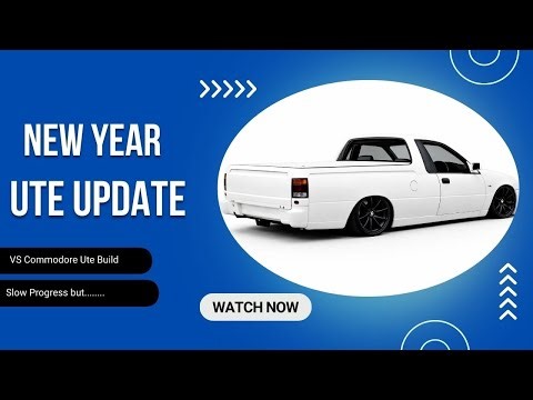 New Year - VS Commodore Ute Update (tailgate, tub rails, fenders, bumper and SS updates)