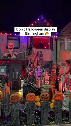 You need to see this Halloween house in Birmingham 📍🎃 #birmingham #birminghamuk #thingstodobirmingham #birminghamupdates #brum