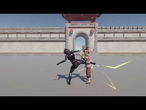 unity 적 애니메이션 behavior tree 적용