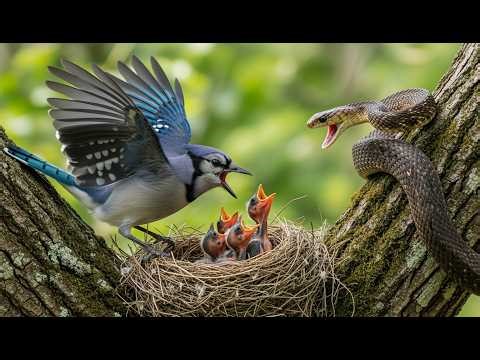Blue Jay: 54 Days From Egg To Survivor | Bird Life Cycle Documentary