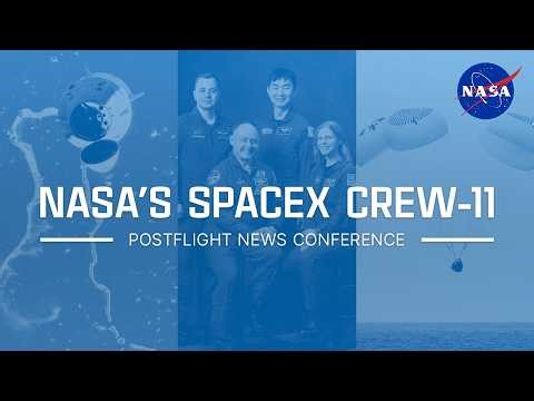 NASA's SpaceX Crew-11 Post-Splashdown News Conference (Jan. 15, 2026)