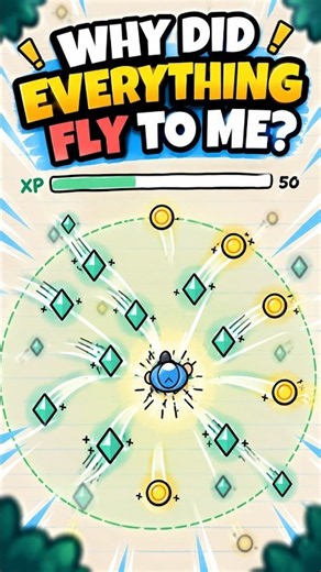 How The "XP Magnet" Mechanic Actually Works in Games 🧲