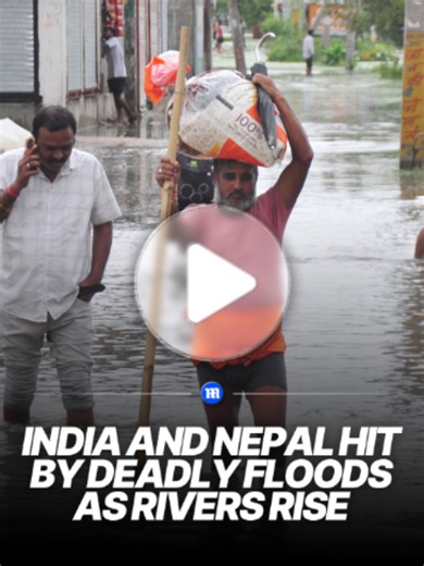 Heavy rain has triggered deadly floods and landslides across India and Nepal, killing 56 people in India's Uttar Pradesh state and at least 14 in Nepal, where another 11 people are missing. Uttar Pradesh received more than eight times its usual rainfall over the weekend, damaging more than 1,000 homes and injuring 46 people. Rescue teams are working in flooded areas as officials assess the damage. In Nepal, authorities have warned of possible flash floods across 49 districts as rivers continue t