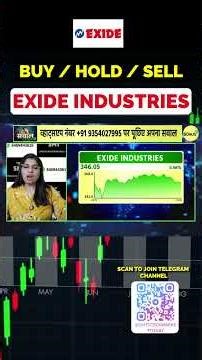 EXIDE INDUSTRIES BUY SELL OR HOLD !