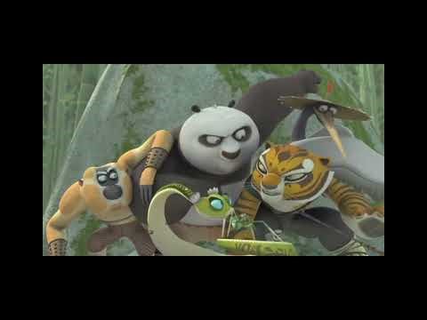 Kung fu panda legends of awesomeness : Po and Furious five vs Lin Quay round 2