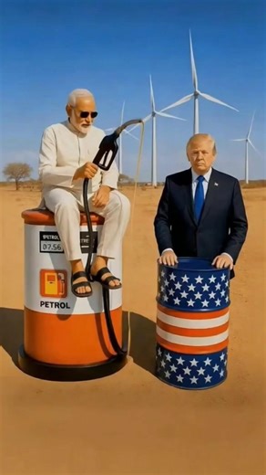 Trump and Modi in Controversial Tariff Gesture | Political SymbolismExplained#politicalhumor#funny