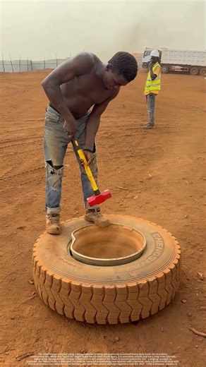 Hammer a Deformed Rim Straight On Site | Patch It Up And Keep Truckin'