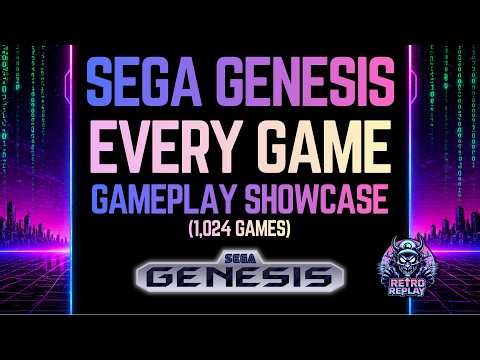 Every Sega Genesis Game Ever Made – Full Library Showcase (All Games, All Clips) #RetroGaming