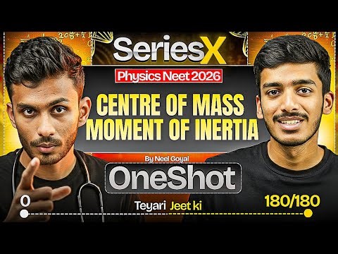 Rotational motion and rolling motion One Shot for NEET | NEET Crash Course | Series X |by Neel Goyal