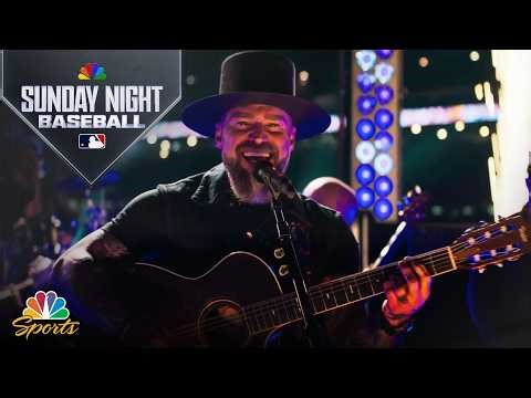 Zac Brown Band rocks out to get you ready for Sunday Night Baseball | MLB on NBC