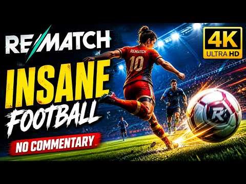 REMATCH Gameplay 4K ULTRA HD – Insane Football Action No Commentary