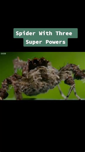 Spider With Three Super Powers