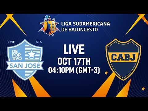 San Jose v Boca Juniors | Full Basketball Game | Liga Sudamericana de Baloncesto FIBA 2026