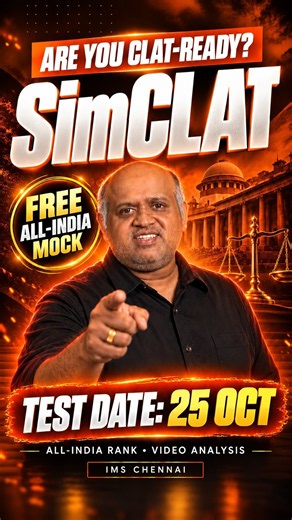 Are You CLAT-Ready? Free CLAT 2027 Mock Test | IMS Chennai UG