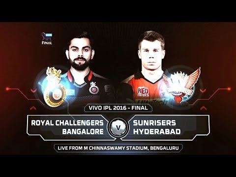 Vivo Ipl 2016 Final match Royal Challengers Bangalore vs Sunrisers Hyderabad 😱🔥#cricket #ipl #viral