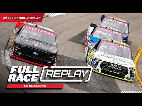 NASCAR Craftsman Truck Series Full Race Replay: 2026 Richmond Raceway