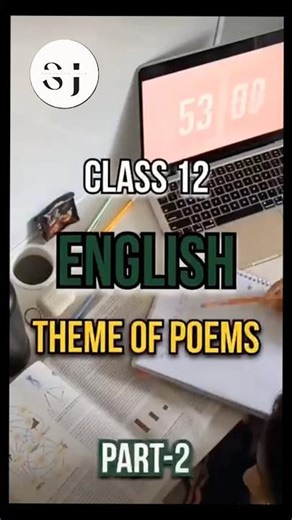 Class 12 English: Master the THEMES of All Poems! (Part 2) 📚✨ #CBSE #short #shorts #shortsfeedviral