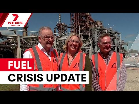 Australia maintains fuel security level amid crisis talks | 7NEWS
