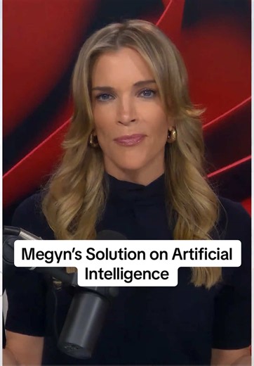 #MegnyKelly discusses the solution on artificial intelligence and how we need a “control-alt-delete.” Subscribe and watch the FULL show on YouTube.com/MegynKelly. #megynkellyshow