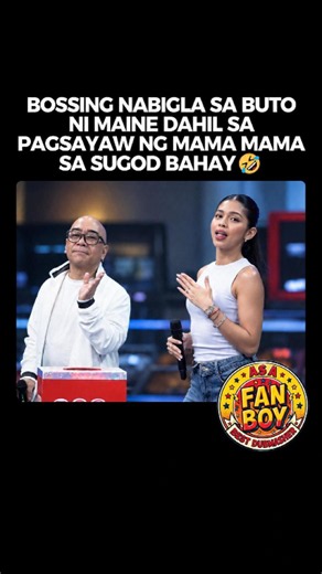 Bossing nabigla sa pagsayaw ni Maine ng Mama Mama sa Sugod Bahay! 🤣 #shorts #eatbulaga #mainemendoza